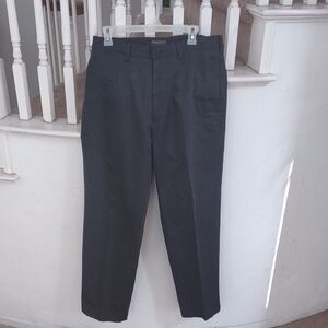 Vintage Banana Republic Charcoal Gray Stretch Slacks, 32W x 30.5L